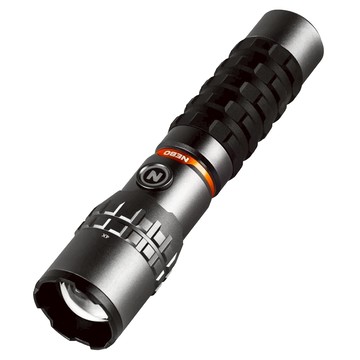 NEBO 極限系列 滑行兩用手電筒 2000流明 USB-C充電 4倍調焦 IP67防水 紅光閃爍模式  1個  黑色