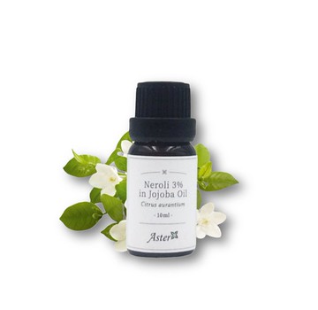 3% 橙花香薰精油混合有機荷荷巴油