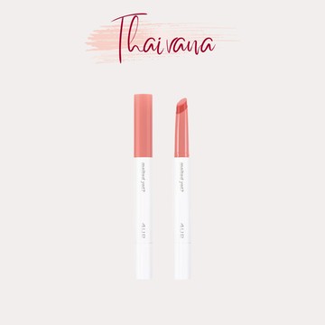 Thaivana🇹🇭泰國4U2 Melted Yet 水亮融化唇膏 自然顯色 水潤唇妝 持久不掉色 口紅 2g
