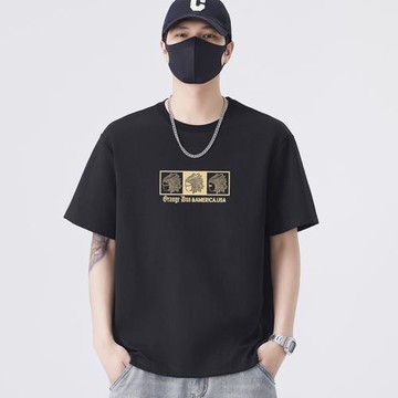 短袖t恤男夏季純棉寬松潮流帥氣全棉男生體恤半袖衣服男士打底衫