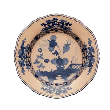 義大利 Richard Ginori 仿古花園系列 圓盤 橘色 21cm