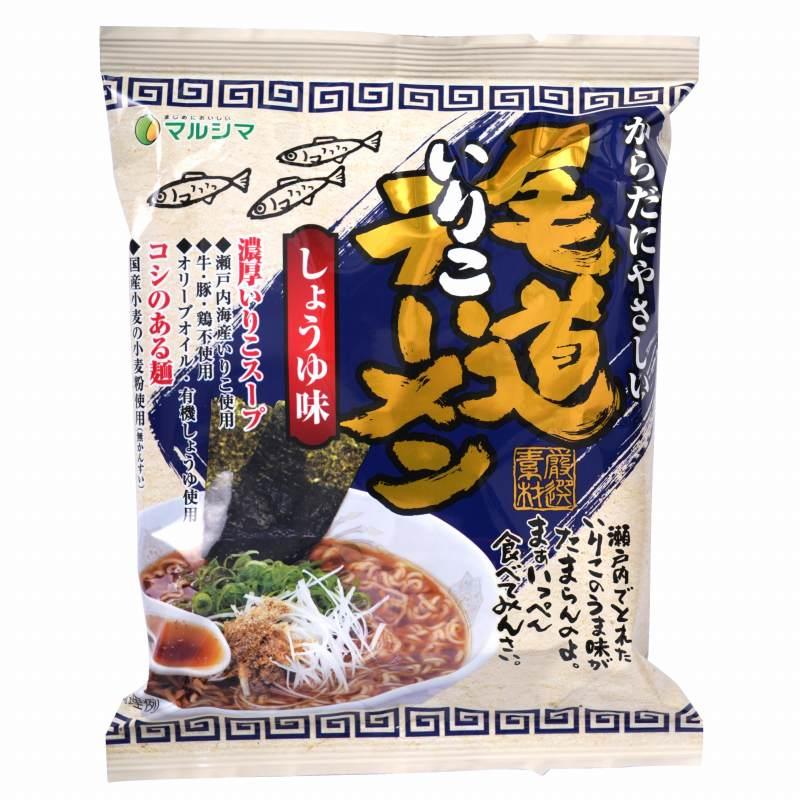 尾道いりこラーメン　115ｇ×10袋セット（マルシマ）