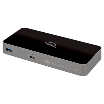 OWC Thunderbolt 5 Hub 擴充基座USB集線器 80Gb/s OWCTB5HUB5P  1個  灰色 + 黑色
