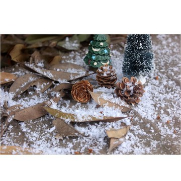 L-one 🎄冬季雪花造景裝飾 雪景 人造雪花擺件 聖誕節 飄雪DIY材料 雪花 DIY場景佈置拍攝道具 冬季雪景裝飾