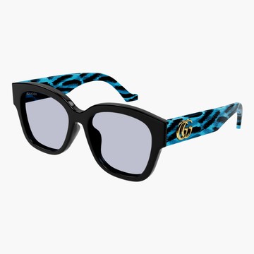【GUCCI】方形膠框太陽眼鏡(GG1550SK-003 GG LOGO系列)