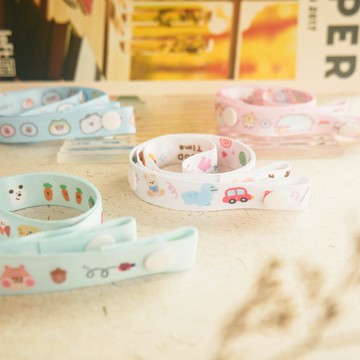 胖胖星球X小日子 - 口罩掛繩。JLF-23。可愛手繪.預防疫情