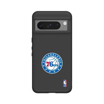 Pixel 8 Pro SolidSuit 黑 - NBA - Logo-費城76人 Philadelphia 76ers