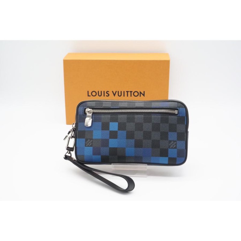 ☆安心の３大保証☆ ABランク ≪LOUIS VUITTON ルイ ヴィトン/クラッチバッグ≫ N60196 ダミエ グラフィット ピクセル アルファ  クラッチ | LINEブランドカタログ