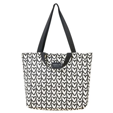 E.City_大容量雙提把雙面購物收納袋