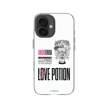 iPhone 16 Clear Case（相機按鈕） 透明 - 哈利波特 Harry Potter - 愛情魔藥