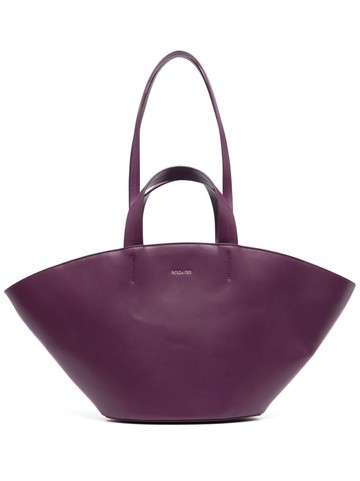 Patrizia Pepe - shopper faux-leather tote bag - women - Polyurethane - One Size - Purple