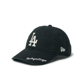 NEW ERA 童 9TWENTY 日版 KIDS YTH NE VISOR LOGO 洛杉磯道奇 黑 NE14951755