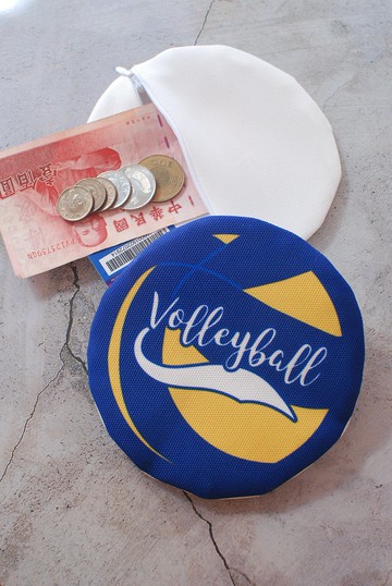 運動魂排球零錢包