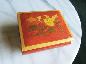 【老時光 OLD-TIME】早期二手義大利製木製音樂盒