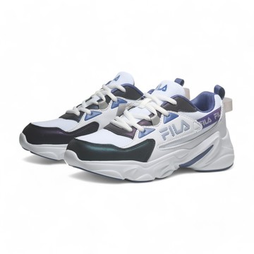 FILA 休閒鞋 白黑紫 復古 老爹鞋 女 5C329Z199