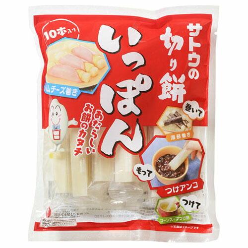 サトウ食品 サトウ サトウの切り餅いっぽん 10本入 290g ×12 メーカー直送