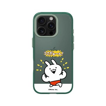 iPhone 16 Pro Clear 憂墨綠 - Usagyuuun 小突兔 - 大壯啦 !!!