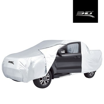 【3D Mats】皮卡銀光車套/1Y0-0-247