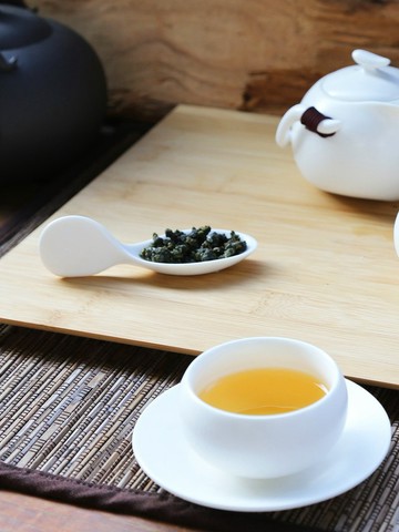 定窯巧雲茶匙-2入
