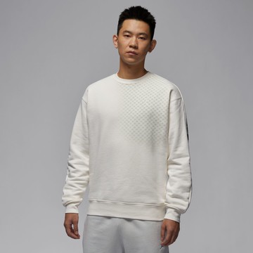 NIKE AS M J FLT FLC GFX CREW CNY 男套頭衫 大學T 白-HQ8826133