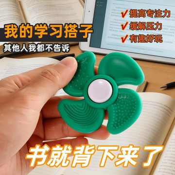 熱銷💥臺灣直出🚀BunnyBot 感官石解壓玩具 ADHD 專注力指尖陀螺 緩解焦慮隨身靜音紓壓器