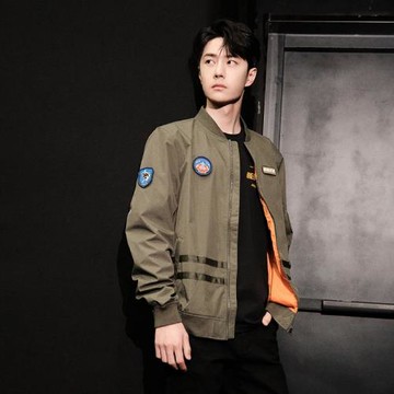 王一博同款衣服2026春秋新款韓版棒球服飛行夾克休閑工裝外套男