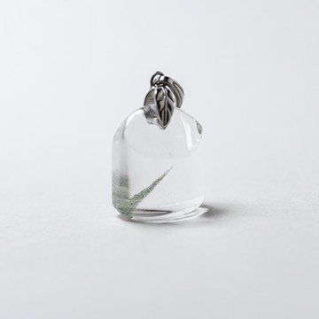 漫天星河綠幽好優雅項鍊G7 | 綠幽靈  正財 工作 事業 男款 中性款 天然水晶項練Q23AW30-907