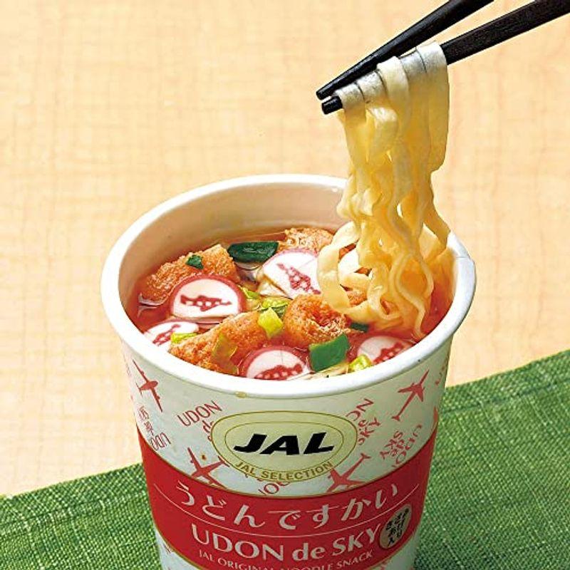 JAL SELECTION ですかい ミニカップ麺 全4種20個セット うどん そば らーめん ちゃんぽん