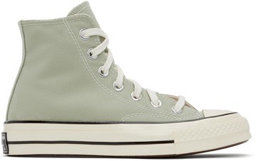 Converse 绿色 Chuck 70 Seasonal Color 高帮运动鞋