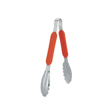 【三能】塑膠柄不銹鋼夾(白、紅兩款)【良鎂咖啡精品館】