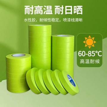 【本土出貨】蘋果綠和紙膠帶外牆專用美紋紙水包水水包砂分格分色高粘度防滲透