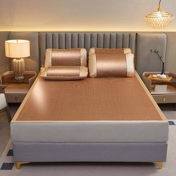 新款直角藤席清涼一夏家用學生宿舍舒適涼席夏天家用宿舍單雙席子