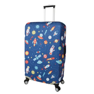 CS0457L太空探險 L號26-28吋日版彈力拉桿箱保護套 行李箱套
