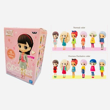 正版現貨 迷你（粉盒） Qposket friends petit 朋友們 盲盒 隨機出貨1盒