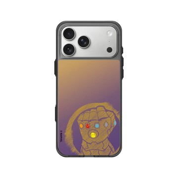 iPhone 17 Pro Max Clear (相機按鈕) 酷墨灰 - 迪士尼-漫威 Marvel - 薩諾斯的無限手套