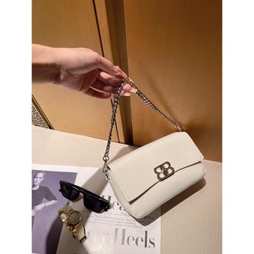 法國輕奢品牌包包2025新款時尚洋氣百搭小方包夏季單肩斜挎鏈條包