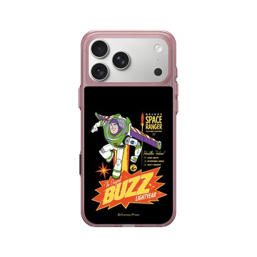 iPhone 17 Pro Max Clear (相機按鈕) 晶醺玫 - 迪士尼-玩具總動員 Toy Story - Space Ranger 巴斯光年