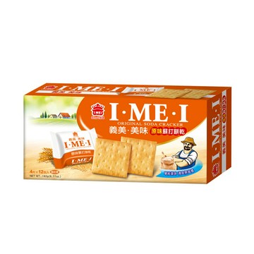 義美美味蘇打餅乾-原味192g