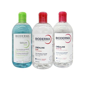 化妝水 Bioderma 舒敏高效潔膚液500ml 保濕水潤/平衡控油/加強保濕 TS (任選2入) 卸妝水 卸妝液