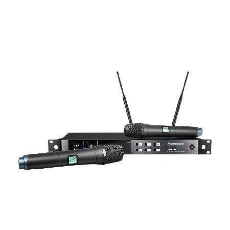 RELACART Dual Channel True Diversity Wireless Microphone System