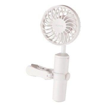 KINYO 多功能傘夾充電風扇 UF-2168W
