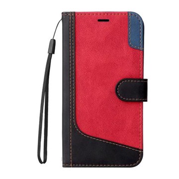 三色拼接適用iPhone16/15/14/13/12/11promax/xr翻蓋手機殼6s皮套78plus