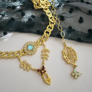 備胎的反擊拉長石項鍊