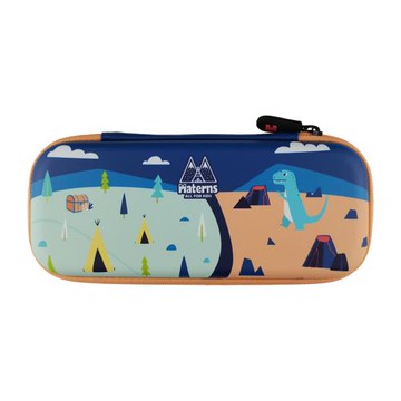 【大將作】Materns 硬殼筆盒/ 寶藏地圖 MistenCare & 三角板兩入 (套組)