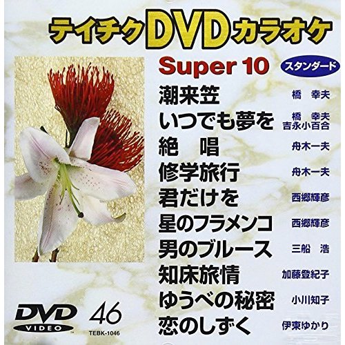 テイチクＤＶＤカラオケ　スーパー１０　４６ [DVD](中古品)