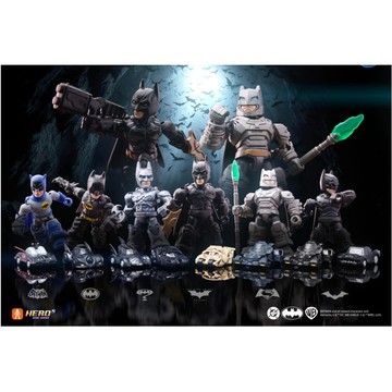 布魯可 DC英雄 蝙蝠俠 星辰版 第一彈 蝠影破曉 (6人物 6載具) 中盒12入