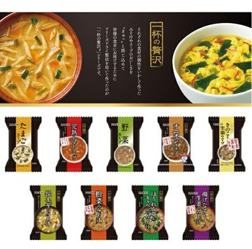 【江戶物語】 Hachi 哈奇食品 奢華的一杯 即食湯系列 隨身包 蛋花湯 蔬菜湯 沖泡湯 露營 即沖即食 日本原裝進口