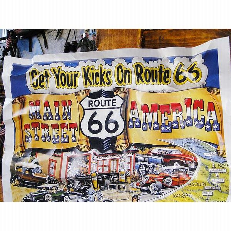 アメリカン雑貨ルート66 ウッドパネルポスターレリーフ レトロ、アンティーク アメリカン雑貨ルート66 ウッドパネルポスターレリーフ レトロ