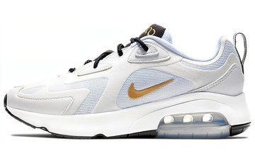 WMNS AIR MAX 200 WHITE METALLIC GOLD