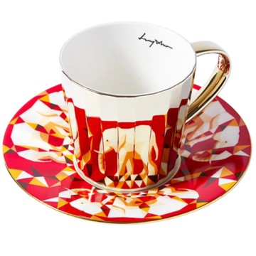 韓國Luycho 動物圖案鏡面倒影杯